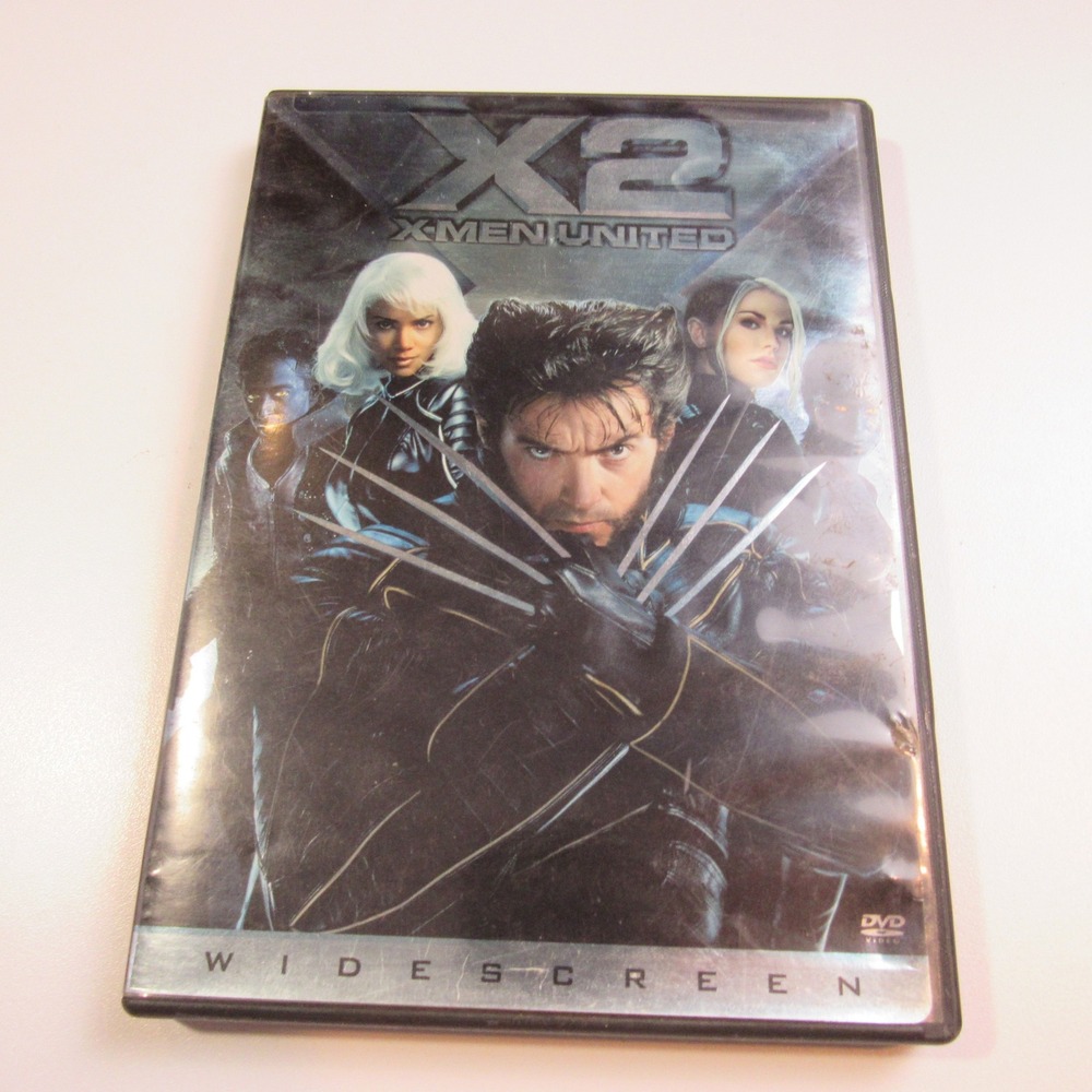 X2 X-Men United DVD Widescreen Edition 2 Disc Movie Hugh Jackman Patrick Stewart